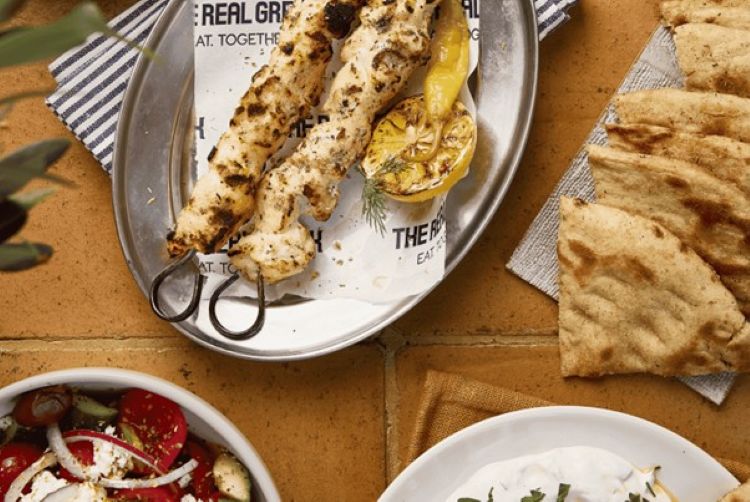 The Real Greek Filoxena Menu