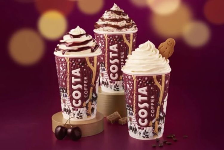 Costa Christmas Drinks